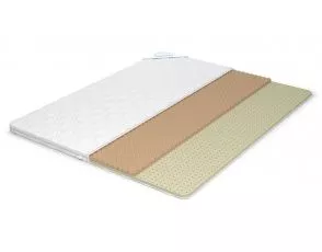 Тонкий матрас с Memory Foam Lonax Relax Latex Memory 5