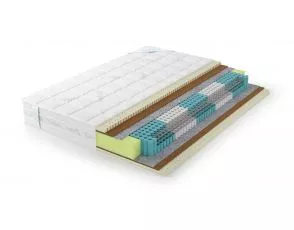 Анатомический матрас 200х190 см Lonax Classic Medium S1000 5 zone