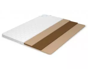 Тонкий матрас с Memory Foam Lonax Cocos Dual Memory 6