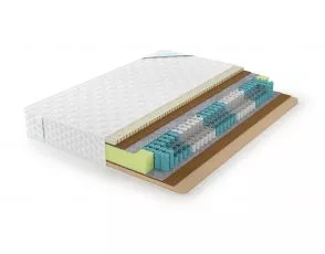 Матрас Lonax Ассорти Memory Latex Medium TFK 5 zone