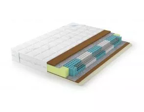 Анатомический матрас 200х190 см Lonax Ассорти Cocos-Medium S1000 5 zone